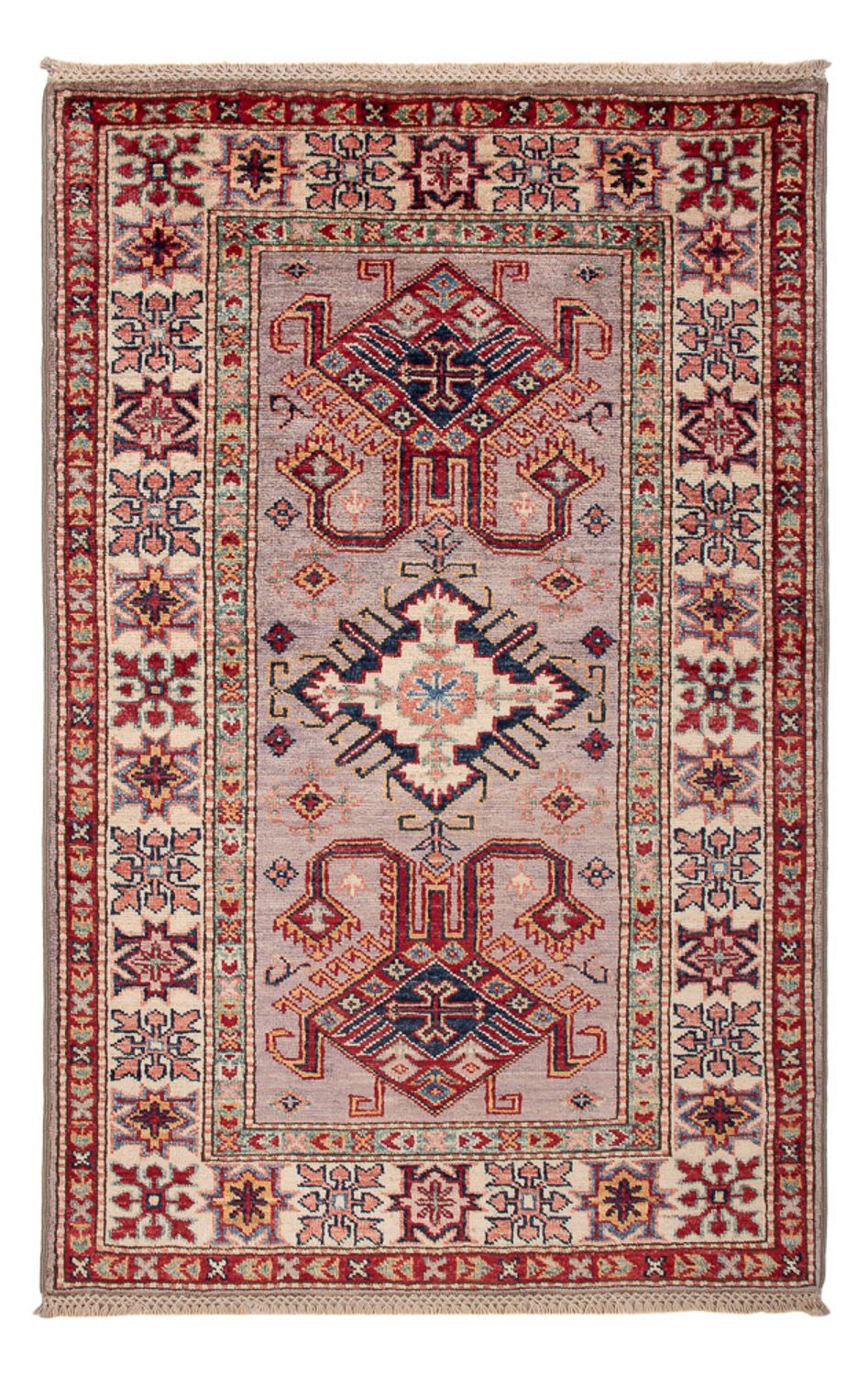 Ziegler Tapijt - Kazak - Koninklijke - 124 x 80 cm - taupe