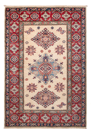 Ziegler Tapijt - Kazak - Koninklijke - 114 x 79 cm - beige