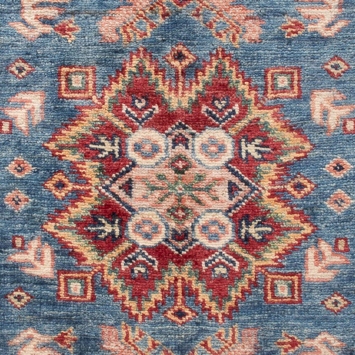 Ziegler Tapijt - Kazak - Koninklijke - 122 x 80 cm - blauw