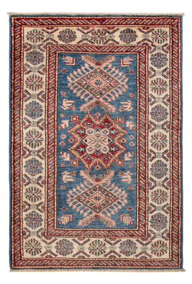 Ziegler Tapijt - Kazak - Koninklijke - 121 x 81 cm - blauw