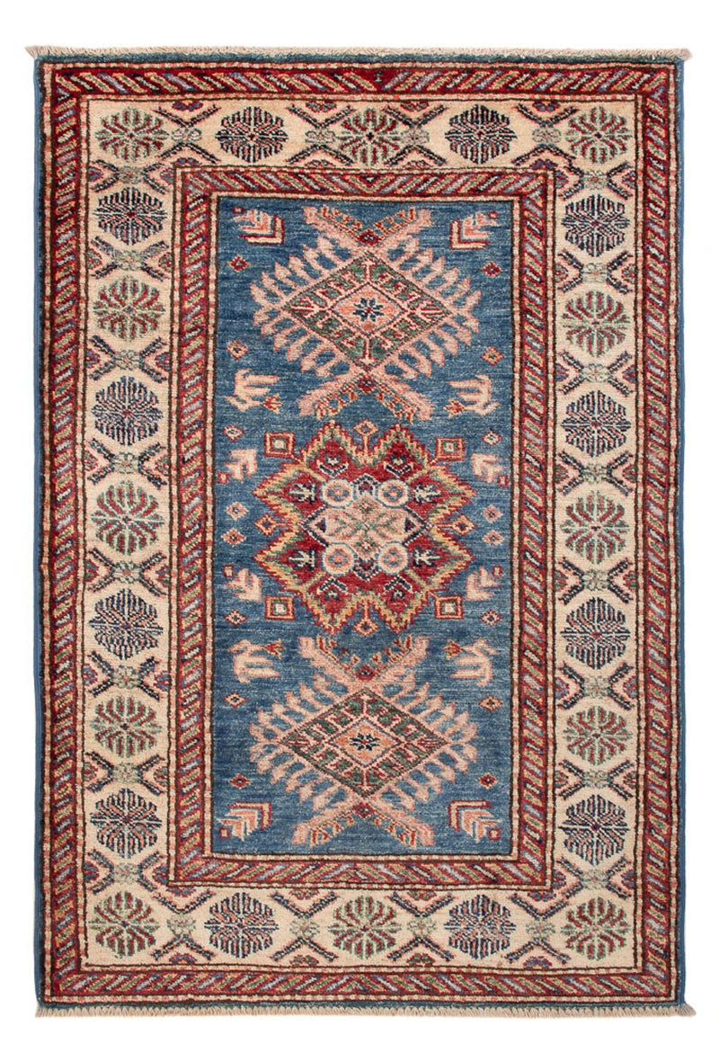 Ziegler Tapijt - Kazak - Koninklijke - 121 x 81 cm - blauw