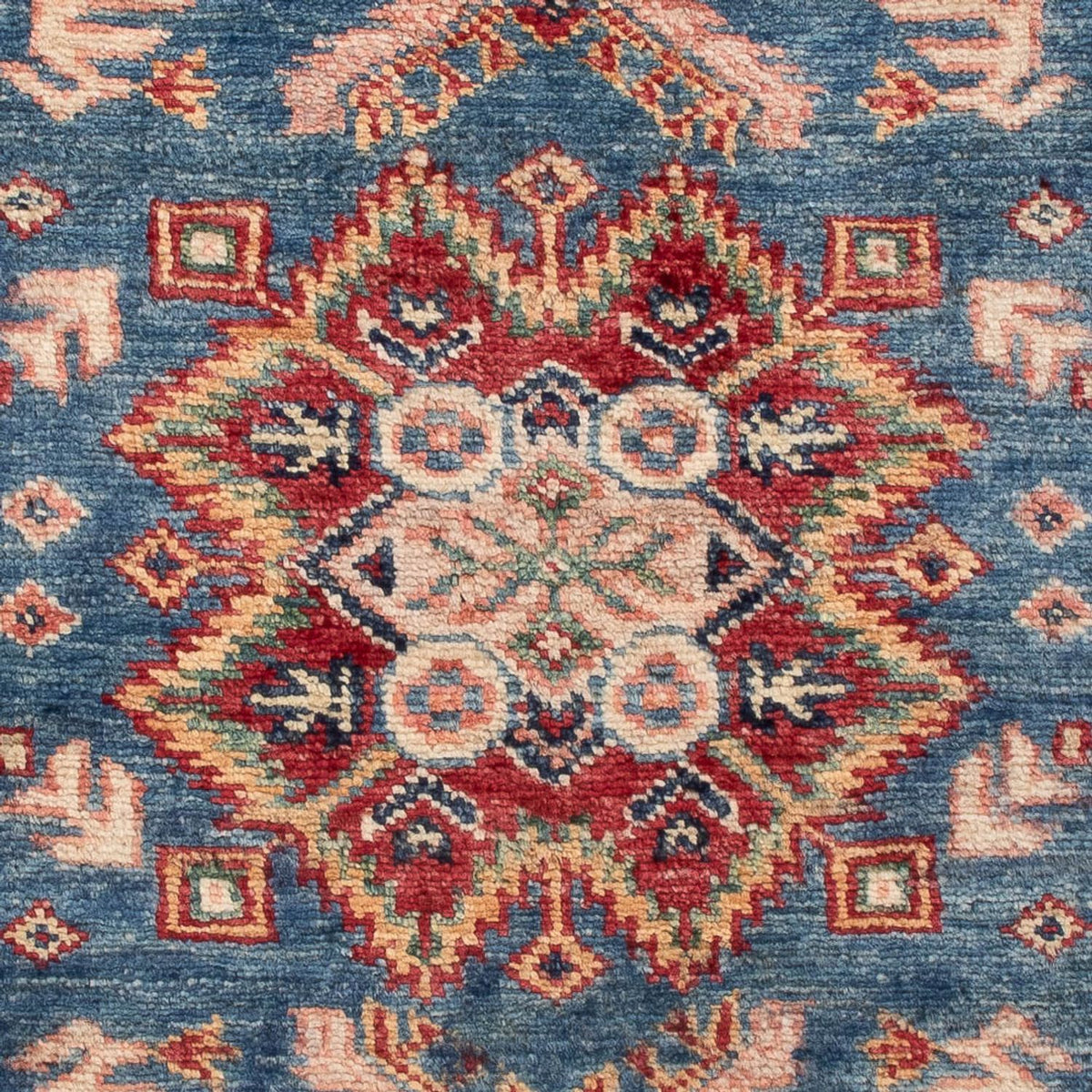 Ziegler Tapijt - Kazak - Koninklijke - 121 x 81 cm - blauw