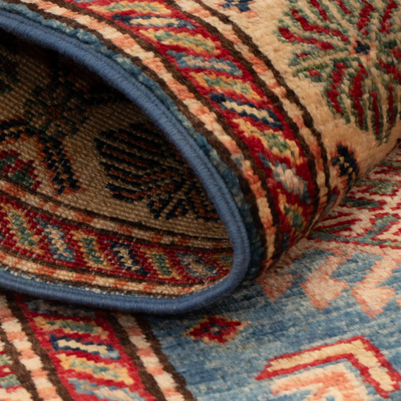 Ziegler Tapijt - Kazak - Koninklijke - 121 x 81 cm - blauw