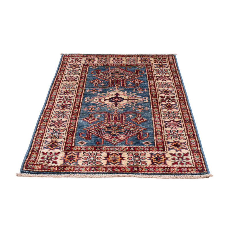 Ziegler Tapijt - Kazak - Koninklijke - 125 x 82 cm - blauw