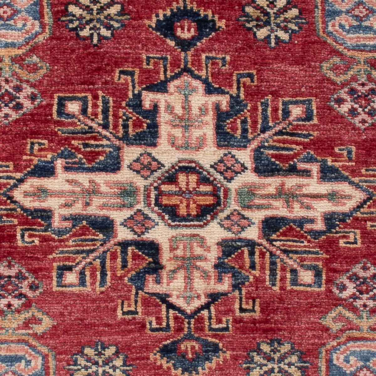 Ziegler Tapijt - Kazak - Koninklijke - 122 x 82 cm - bordeauxrood