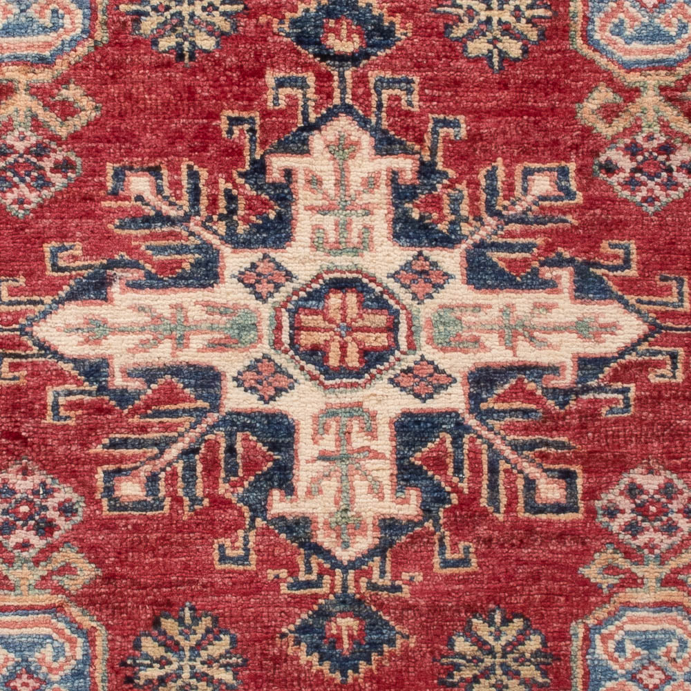 Ziegler Tapijt - Kazak - Koninklijke - 122 x 79 cm - bordeauxrood