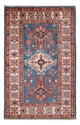 Ziegler Tapijt - Kazak - Koninklijke - 125 x 82 cm - blauw