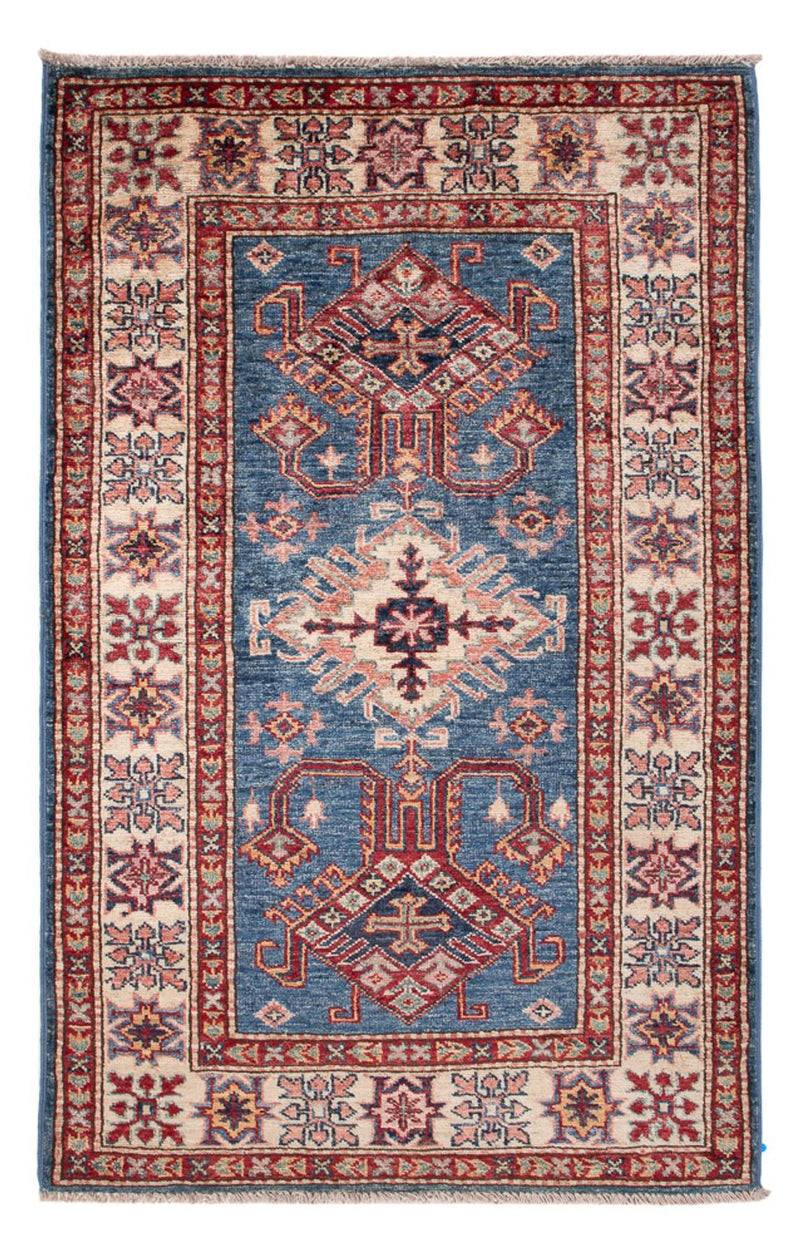Ziegler Tapijt - Kazak - Koninklijke - 125 x 82 cm - blauw