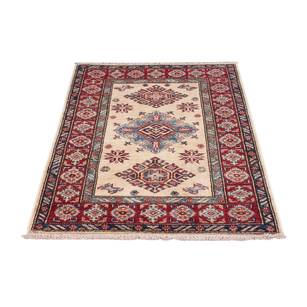 Ziegler Tapijt - Kazak - Koninklijke - 120 x 78 cm - beige