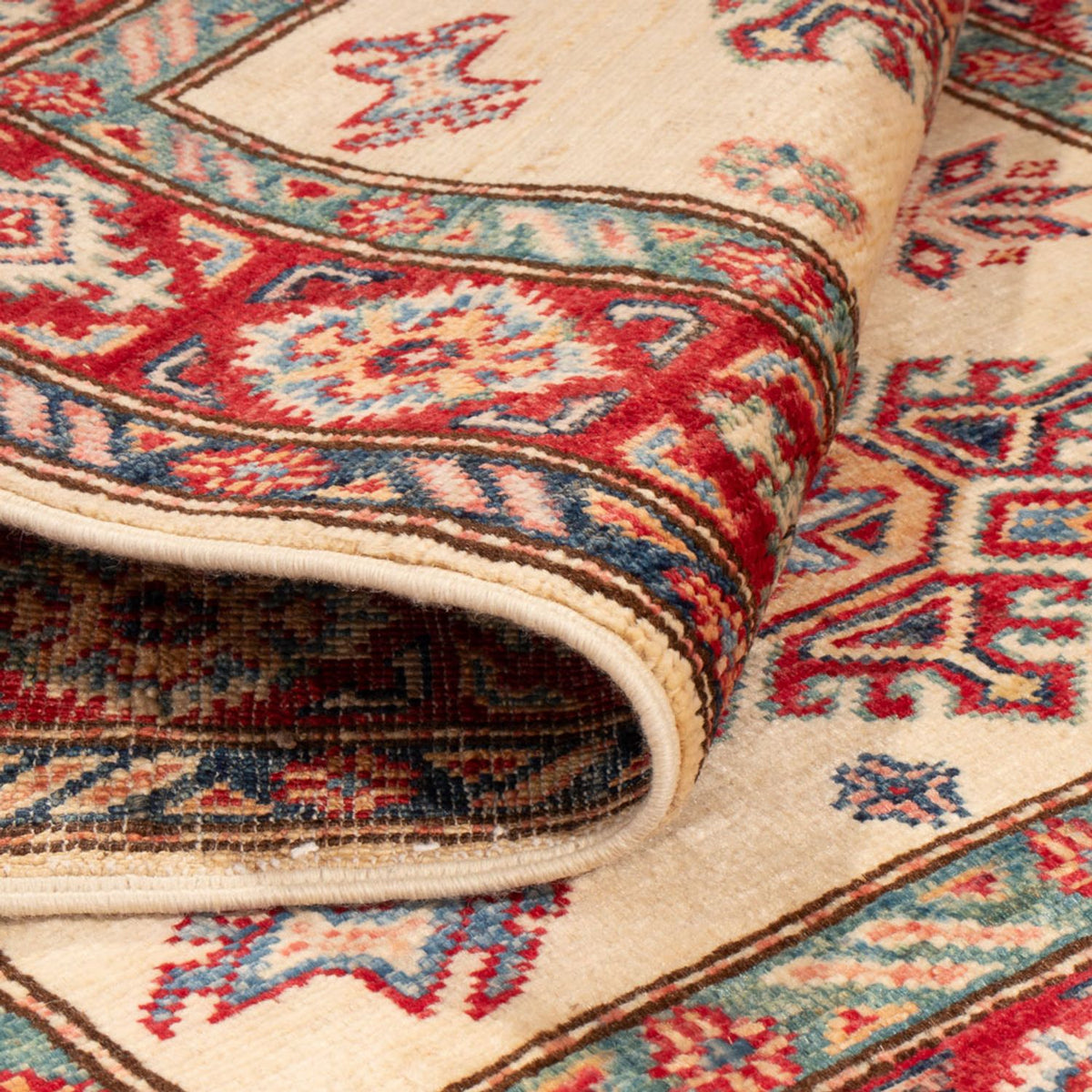 Ziegler Tapijt - Kazak - Koninklijke - 119 x 80 cm - beige