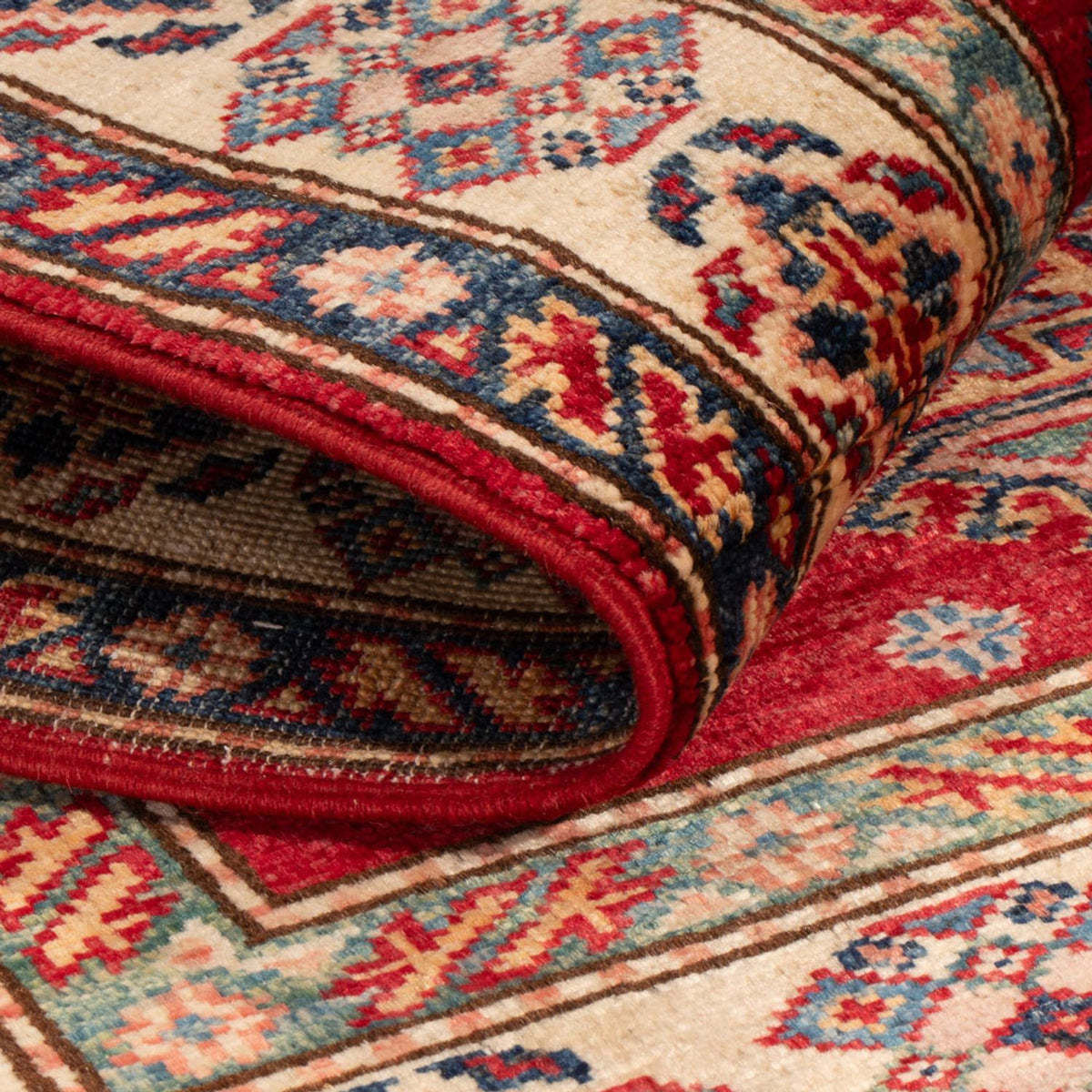 Ziegler Tapijt - Kazak - Koninklijke - 113 x 79 cm - bordeauxrood