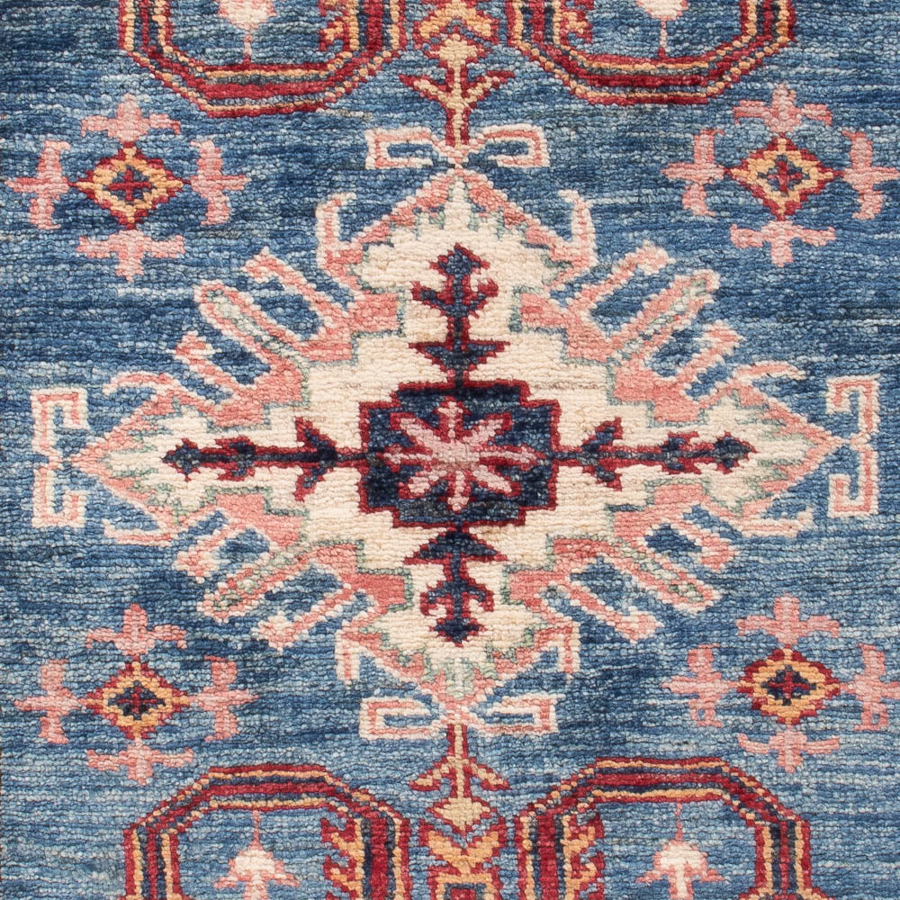 Ziegler Tapijt - Kazak - Koninklijke - 125 x 83 cm - blauw
