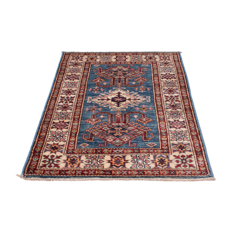 Ziegler Tapijt - Kazak - Koninklijke - 125 x 83 cm - blauw