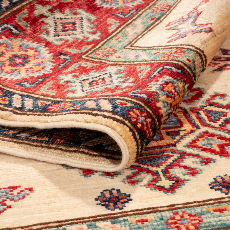 Ziegler Tapijt - Kazak - Koninklijke - 118 x 82 cm - beige