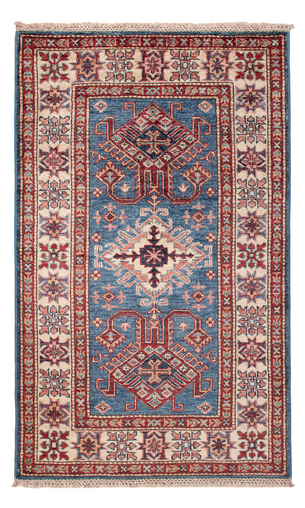 Kazak Tapijt 128x81cm - Oosters Tapijt