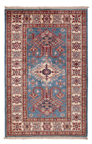 Ziegler Tapijt - Kazak - Koninklijke - 126 x 80 cm - blauw
