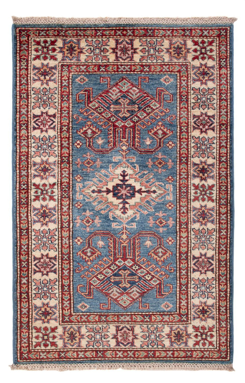 Ziegler Tapijt - Kazak - Koninklijke - 126 x 80 cm - blauw