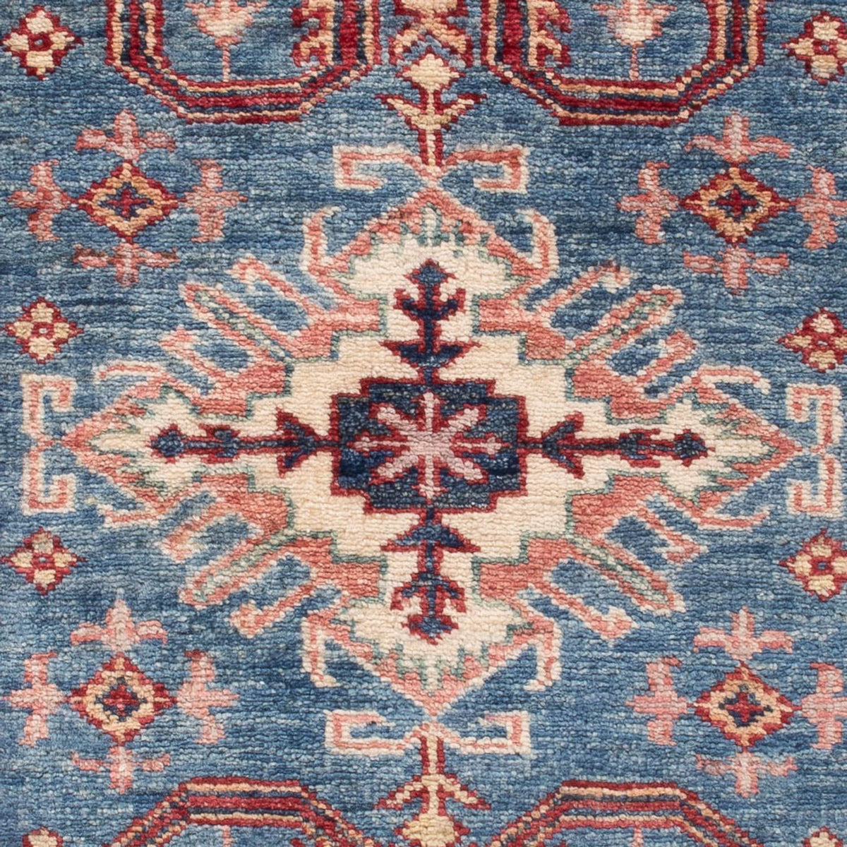Ziegler Tapijt - Kazak - Koninklijke - 126 x 80 cm - blauw