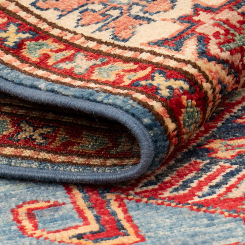 Kazak Tapijt 126x81cm - Oosters Tapijt