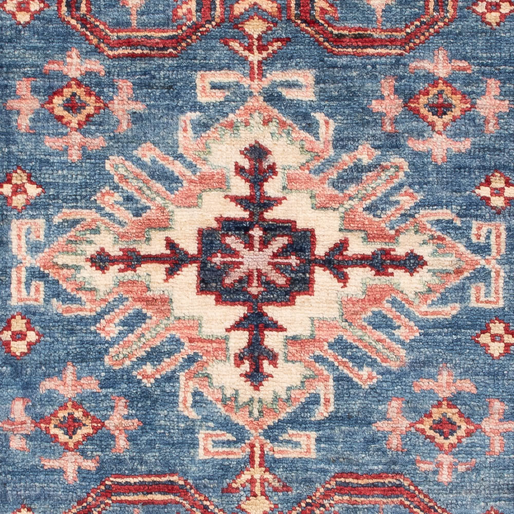 Ziegler Tapijt - Kazak - Koninklijke - 128 x 82 cm - blauw