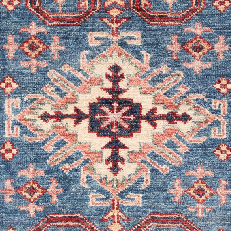 Ziegler Tapijt - Kazak - Koninklijke - 128 x 82 cm - blauw