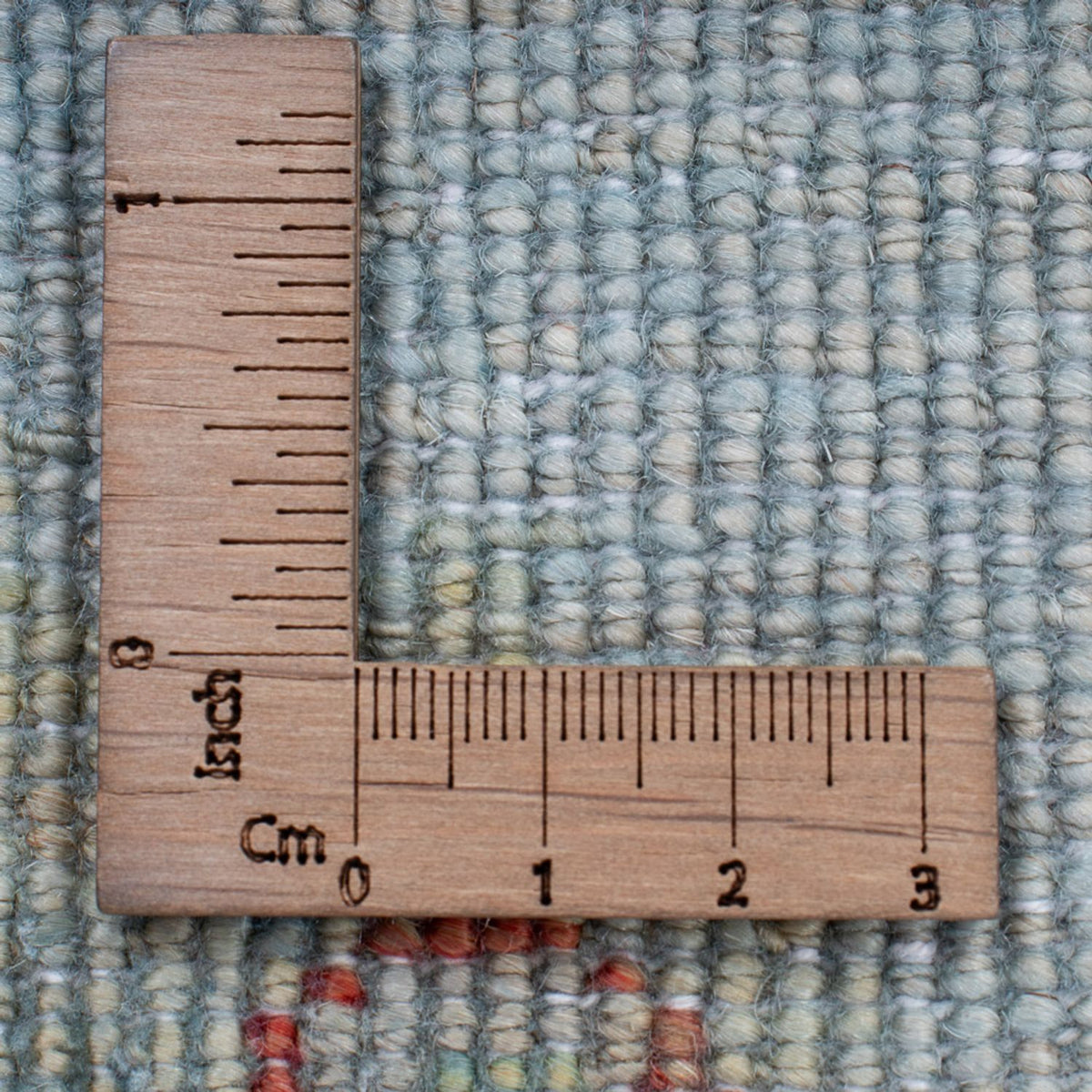 Ziegler tapijt - Modern - 123 x 72 cm - benzine blauw