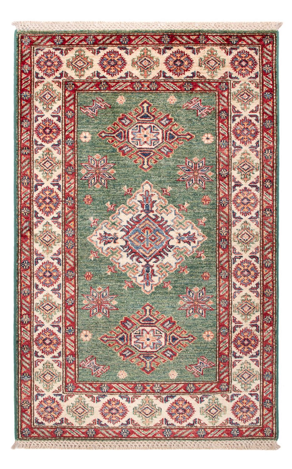 Ziegler Tapijt - Kazak - Koninklijke - 117 x 77 cm - groen