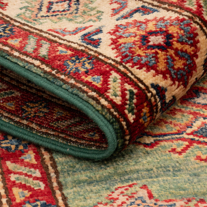 Ziegler Tapijt - Kazak - Koninklijke - 117 x 76 cm - groen