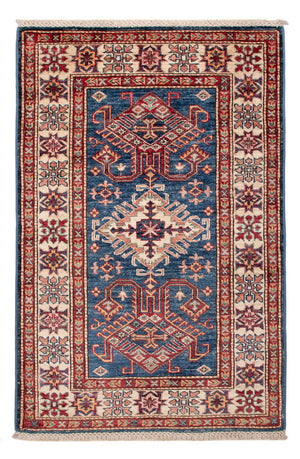 Ziegler Tapijt - Kazak - Koninklijke - 122 x 79 cm - blauw