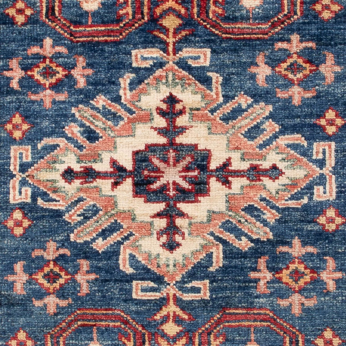 Ziegler Tapijt - Kazak - Koninklijke - 122 x 79 cm - blauw