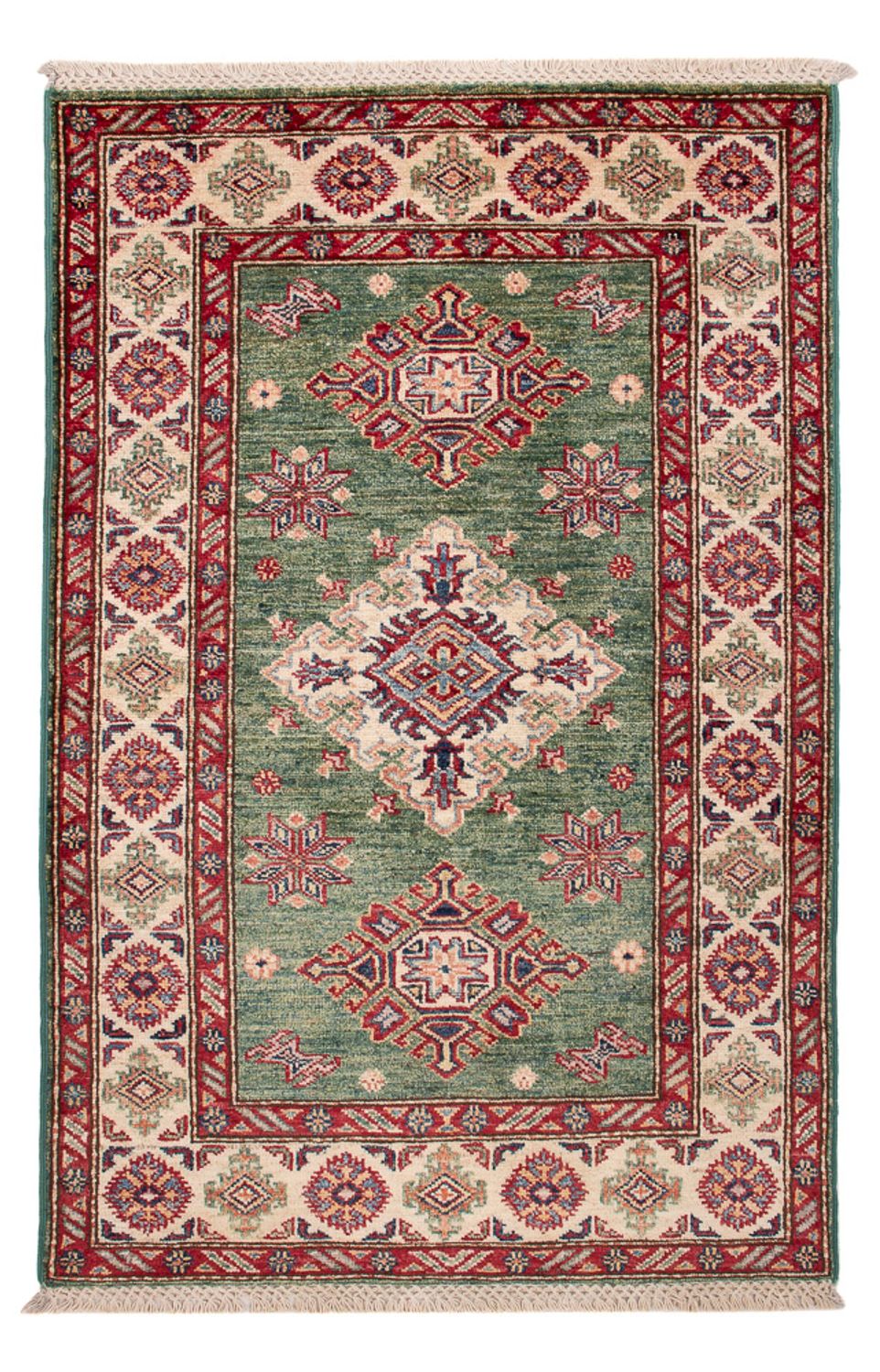 Ziegler Tapijt - Kazak - Koninklijke - 121 x 79 cm - groen