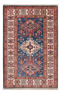 Ziegler Tapijt - Kazak - Koninklijke - 122 x 80 cm - blauw