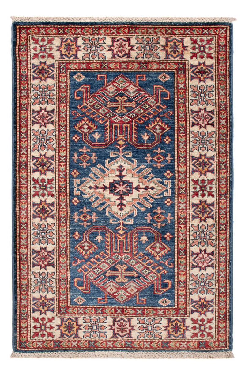 Ziegler Tapijt - Kazak - Koninklijke - 122 x 80 cm - blauw