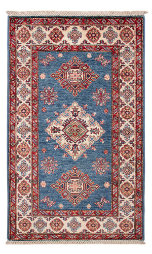 Ziegler Tapijt - Kazak - Koninklijke - 129 x 77 cm - blauw
