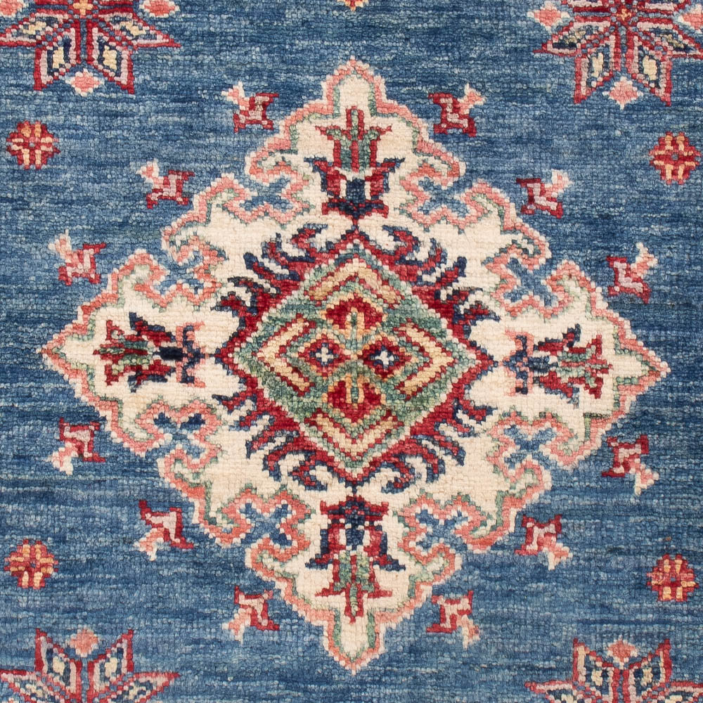 Ziegler Tapijt - Kazak - Koninklijke - 129 x 77 cm - blauw