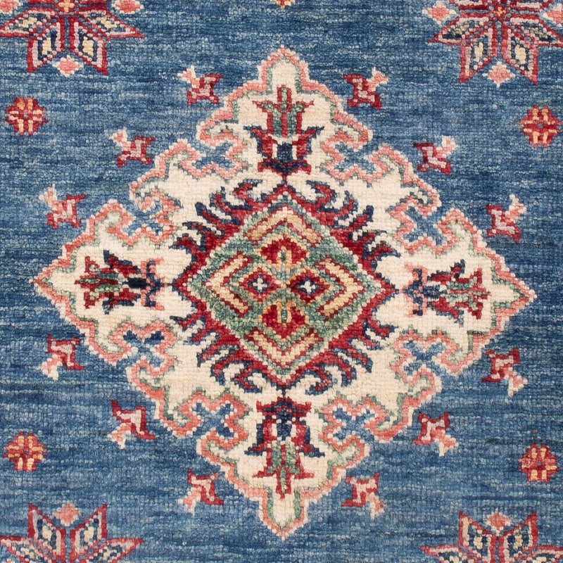 Ziegler Tapijt - Kazak - Koninklijke - 129 x 77 cm - blauw
