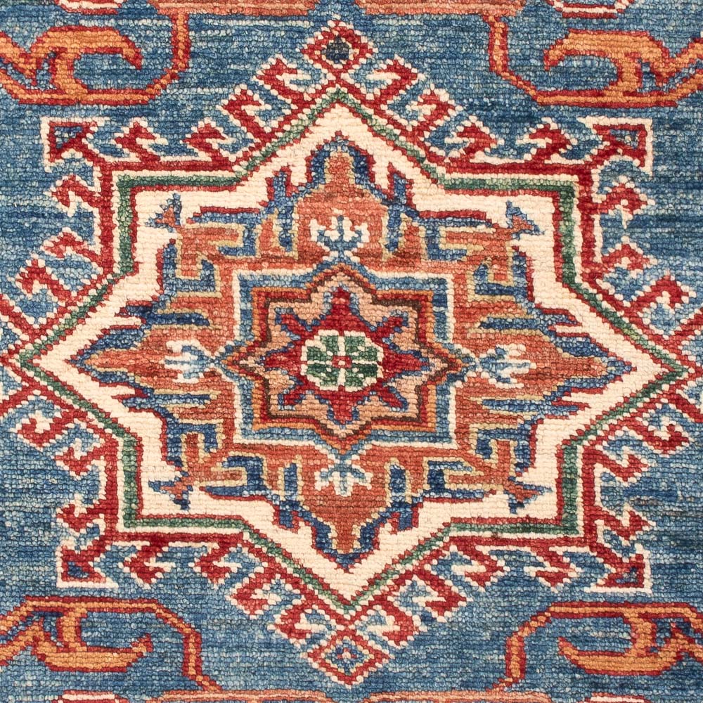 Ziegler Tapijt - Kazak - Koninklijke - 124 x 85 cm - blauw