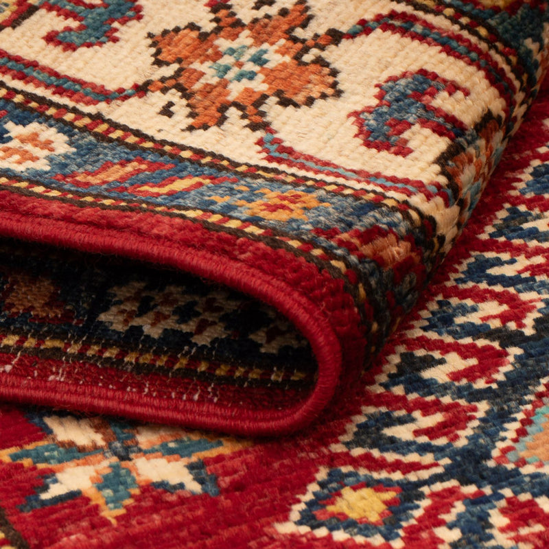 Kazak Tapijt 124x83cm - Oosters Tapijt