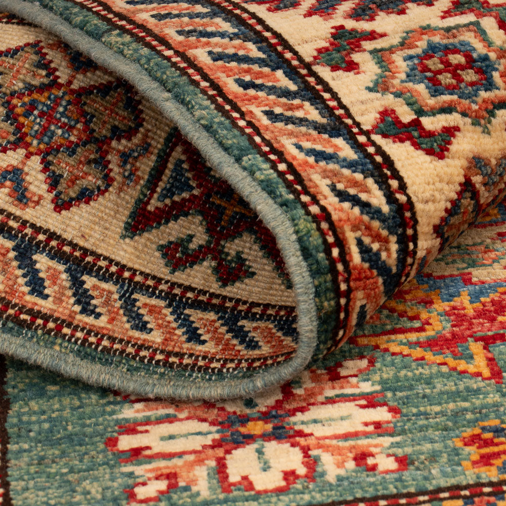 Ziegler Tapijt - Kazak - Koninklijke - 114 x 84 cm - groen