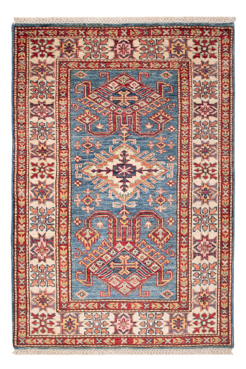 Ziegler Tapijt - Kazak - Koninklijke - 119 x 81 cm - blauw