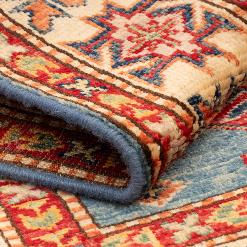 Ziegler Tapijt - Kazak - Koninklijke - 119 x 81 cm - blauw