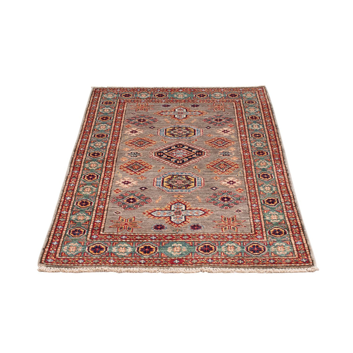 Ziegler Tapijt - Kazak - Koninklijke - 123 x 77 cm - taupe