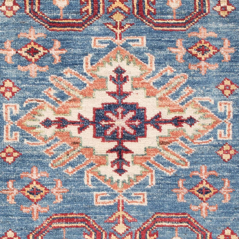 Ziegler Tapijt - Kazak - Koninklijke - 125 x 80 cm - blauw