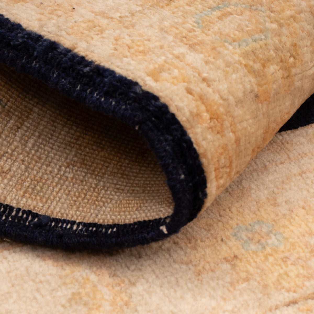 Ziegler tapijt - 98 x 81 cm - zwart