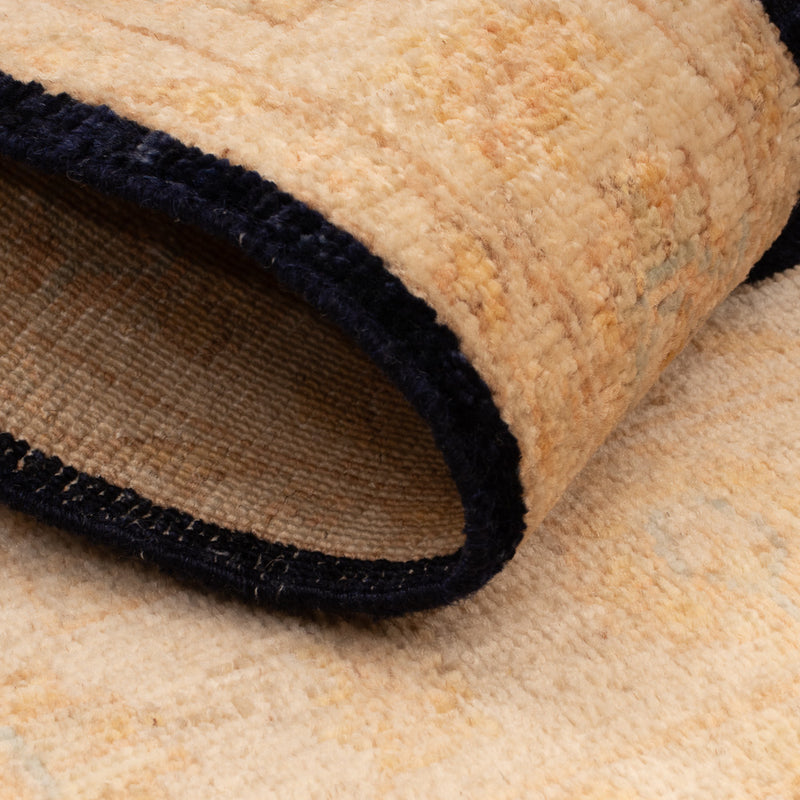 Ziegler tapijt - 102 x 80 cm - zwart