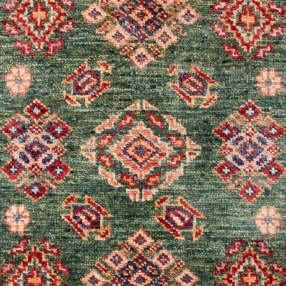 Ziegler Tapijt - Kazak - Koninklijke - 122 x 78 cm - groen