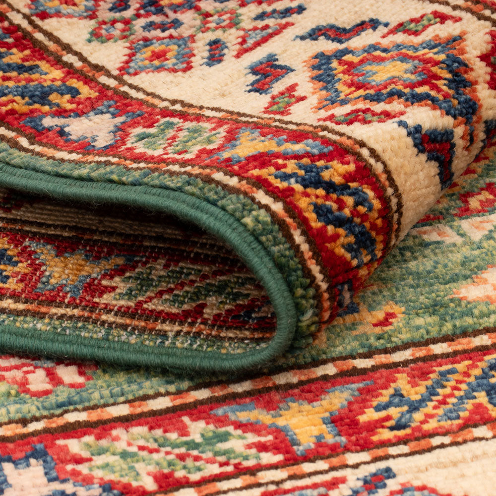 Ziegler Tapijt - Kazak - Koninklijke - 122 x 78 cm - groen