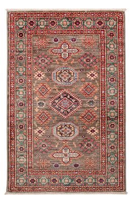Ziegler Tapijt - Kazak - Koninklijke - 120 x 77 cm - donkerbruin