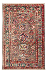 Ziegler Tapijt - Kazak - Koninklijke - 120 x 77 cm - donkerbruin
