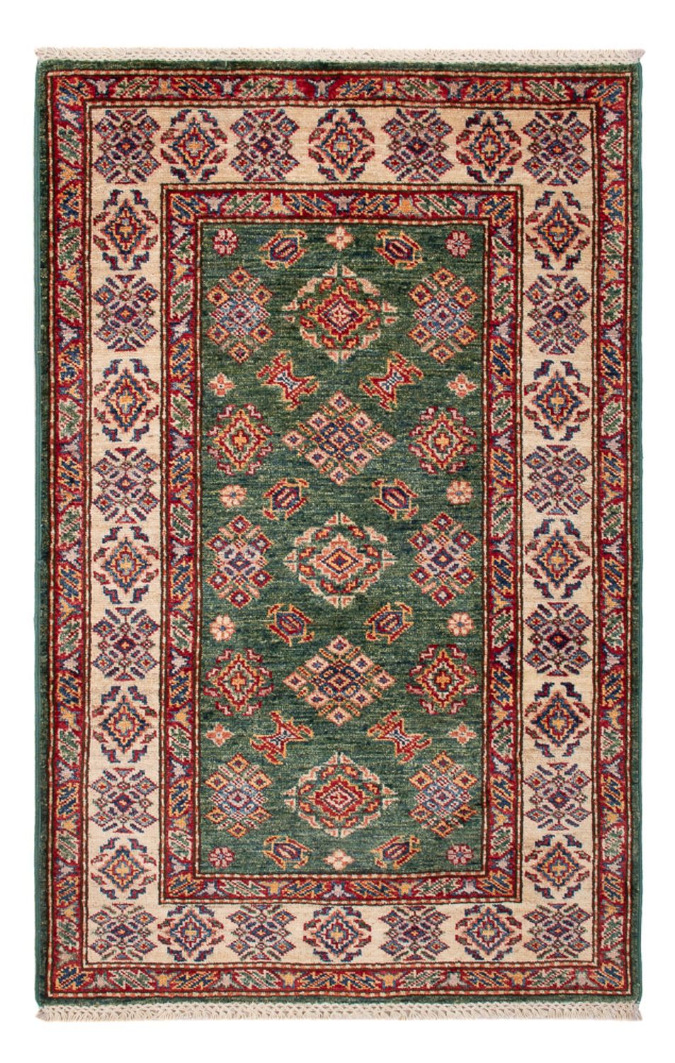 Ziegler Tapijt - Kazak - Koninklijke - 124 x 82 cm - groen